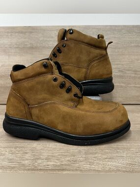 Red Wing # 6662 Work Steel Toe Boots US Size 10.5 SD Chukka- NWOB